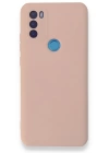 BFS  General Mobile GM 21 Plus Kılıf Nano içi Kadife Silikon - Pudra