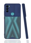 BFS  General Mobile GM 21 Plus Kılıf Platin Kamera Koruma Silikon - Lacivert