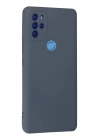 BFS  General Mobile GM 21 Pro Kılıf Nano içi Kadife Silikon - Gri