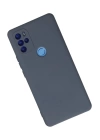 BFS  General Mobile GM 21 Pro Kılıf Nano içi Kadife Silikon - Gri