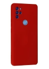BFS  General Mobile GM 21 Pro Kılıf Nano içi Kadife Silikon - Kırmızı