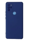 BFS  General Mobile GM 21 Pro Kılıf Nano içi Kadife Silikon - Lacivert