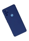 BFS  General Mobile GM 21 Pro Kılıf Nano içi Kadife Silikon - Lacivert