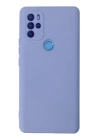 BFS  General Mobile GM 21 Pro Kılıf Nano içi Kadife Silikon - Lila