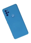 BFS  General Mobile GM 21 Pro Kılıf Nano içi Kadife Silikon - Mavi