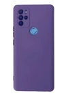 BFS  General Mobile GM 21 Pro Kılıf Nano içi Kadife Silikon - Mor
