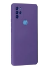 BFS  General Mobile GM 21 Pro Kılıf Nano içi Kadife Silikon - Mor