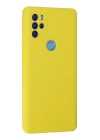BFS  General Mobile GM 21 Pro Kılıf Nano içi Kadife Silikon - Sarı