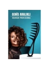 BFS  Geniş Dişli Stil Tarağı Karbon Solingen Professional