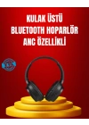 BFS Geniş Frekans Aralıklı Bluetooth Kulak Üstü Kulaklık