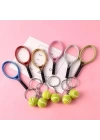 BFS  Gerçekçi Tenis Raketi Tasarımlı Şık Anahtarlık Kolye Çanta Süsü Tennis Keychain