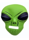 BFS  Ghoulish Productions Green Alien Mask 45x30 cm ( UZAYLI )
