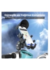 BFS Gidon Bağlantılı Güneş Ve Yağmur Korumalı 360° Derece Ayarlanabilir Motosiklet Bisiklet Telefon Tutucu