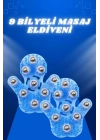 BFS Giyilebiilir Masaj Eldiveni 9 Bilyeli Tüm Vücut Masajına Uygun
