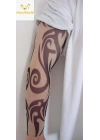 BFS Giyilebilir Kol Dövmesi Çorap Dövme 3D Baskılı Kol Bacak Dövme 2 Adet Model 6