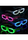 BFS  Glow Model 3 Farklı Fonksiyonlu Işıklı Parti Gözlüğü Karışık Renk 12 Adet