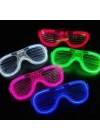 BFS  Glow Model Led Işıklı Parti Gözlüğü 3 Modlu 5 Renk 5 Adet