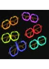 BFS     Glow Stick Elma Gözlük - Glow Partisi Gözlüğü - Glow Stick Gözlük 12 Adet
