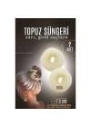 BFS  GOLD Mini Saç Topuz Süngeri  2 ADET 7.5 CM Çap 3 cm Kalınlık