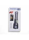 BFS Gold-police Gp-282 Uzun Menzilli Güçlü Şarjlı 10000 Lümen El Feneri 11 Mod Çakar Işıklı Kırmızı-mavi-yeşil Led