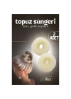 BFS Gold Saç Topuz Süngeri 2 ADET 14 CM Çap 6 cm Kalınlık