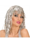 BFS Gümüş Işıltılı Metalize Parti Peruğu