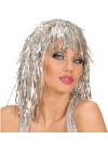 BFS Gümüş Işıltılı Metalize Parti Peruğu