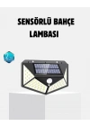 BFS Güneş Enerjili 100 LED Dış Mekan Lamba – Hareket Sensörlü, 2200mAh Bataryalı Solar Aydınlatma