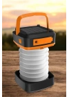 BFS Güneş Enerjili Led Lamba Kamp Lambası Katlanabilir Lamba USB Şarjlı