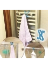 BFS  Hang it Pratik Kolay Taşımabilir Havlupan 2 Kancalı Banyo Askısı