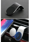 BFS  ® Havalanndırma Izgarasına Takılabilen Mandallı Mıknatıslı Oto Araç Içi Manyetik Telefon Tutucu