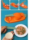 BFS  Havuç Tasarımlı Şık  Pratik  Börek Mantı Hamuru Presleme  Börek Yapma Kalıbı