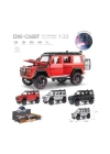 BFS   HCL-501A Çek Bırak 1:22 Sesli Ve Işıklı Buharlı G-Lüx Metal Jeep