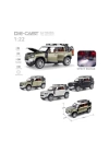 BFS   HCL-510A Çek Bırak 1:22 Sesli Ve Işıklı Buharlı DF Metal Jeep