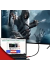 BFS  HDMI Kablosu HDTV Bilgisayar Uydu Görüntü Ses Full HD Sargılı Görüntü Aktarma Kablosu