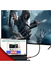 BFS  HDMI Kablosu HDTV Bilgisayar Uydu Görüntü Ses Full HD Sargılı Görüntü Aktarma Kablosu