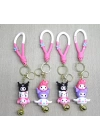 BFS Hello Kitty Ve Arkadaşları Silikon Anahtarlık