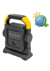 BFS  HelloCloud Şarjlı Solar LED Çalışma Işığı | USB Çıkışlı Taşınabilir Projektör a