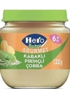 BFS  Hero Baby Gourmet Kabaklı Pirinçli Kavanoz Mama 120 Gr