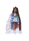 BFS  HHN13 Barbie Extra Fancy - Mor Kostümlü Bebek