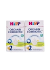 BFS  Hipp 2 Organik Combiotic Bebek Sütü 800 Gr X2 Islak Mendil Hediyeli
