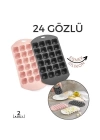 BFS Hızlı Buz Kalıbı 2 li 24 Bölme Esnek Silikon Sauvage Design