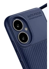 BFS Honor 400 Kılıf Auto Focus Karbon Kapak - Lacivert