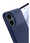 BFS Honor 400 Kılıf Auto Focus Karbon Kapak - Lacivert