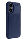 BFS Honor 400 Kılıf Auto Focus Karbon Kapak - Lacivert