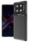 BFS  Honor Magic 7 Lite Kılıf Auto Focus Karbon Kapak - Siyah