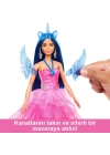 BFS   HRR16 Barbie Mavi Saçlı Prenses Bebek