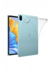 BFS  Huawei Honor Pad 8 12 Kılıf Anti Shock Tablet Silikon - Şeffaf