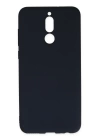 BFS  Huawei Mate 10 Lite Kılıf Nano içi Kadife Silikon - Lacivert