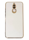 BFS  Huawei Mate 10 Lite Kılıf Volet Silikon - Beyaz